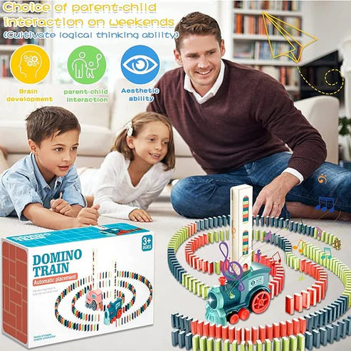 The STEM Smart Domino Laying Train Set